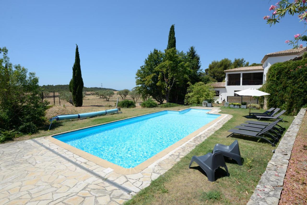 Le Pool House - Private Jacuzzi - Mas Des Sous Bois Hotel Ventabren Bagian luar foto