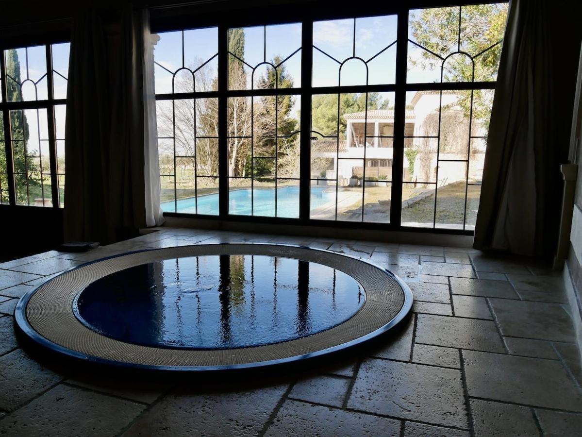 Le Pool House - Private Jacuzzi - Mas Des Sous Bois Hotel Ventabren Bagian luar foto