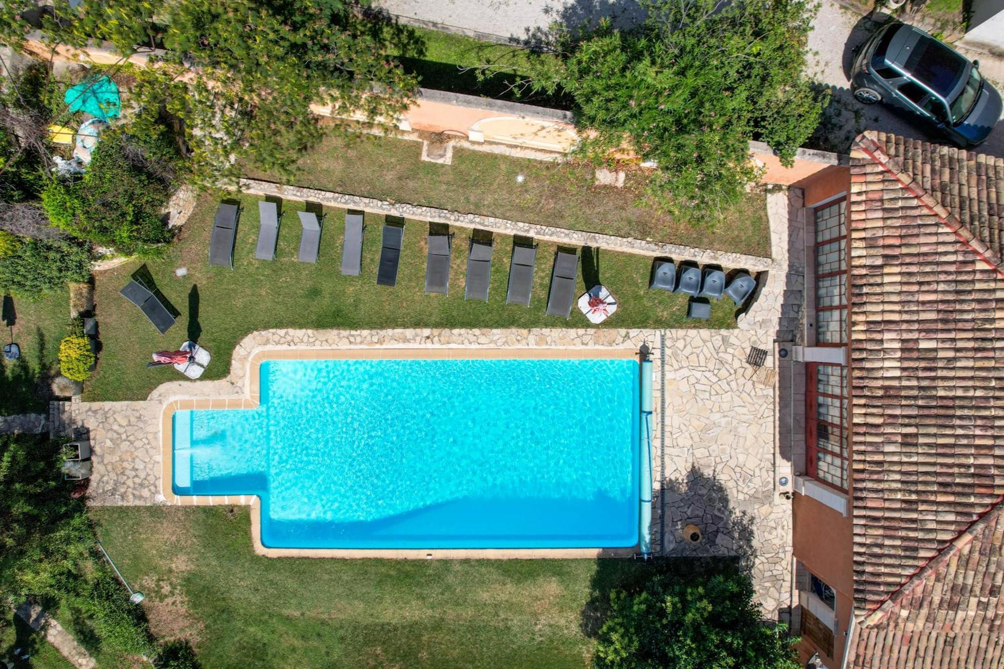 Le Pool House - Private Jacuzzi - Mas Des Sous Bois Hotel Ventabren Bagian luar foto